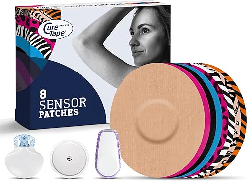Vista 23 de CureTape Parches - Yesos de fijación para sensores - Yesos para Freestyle Libre, Dexcom y Medtronic Guardian Sensores - Parche de sensor - Variantes