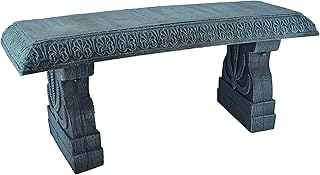 Arcadia Garden Products Outdoor Fiberclay Garden Bench for Patio, Porch,...
