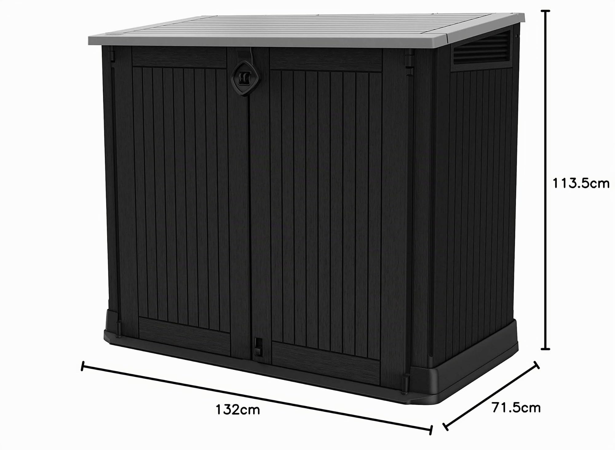 Keter Store it Out Midi Noir