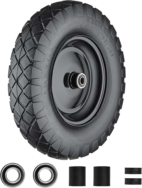 Cubesprings Wheelbarrow Tires 16 Inch