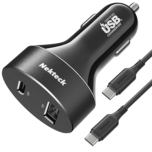 Nekteck 45W USB-IF Certified Dual Charger