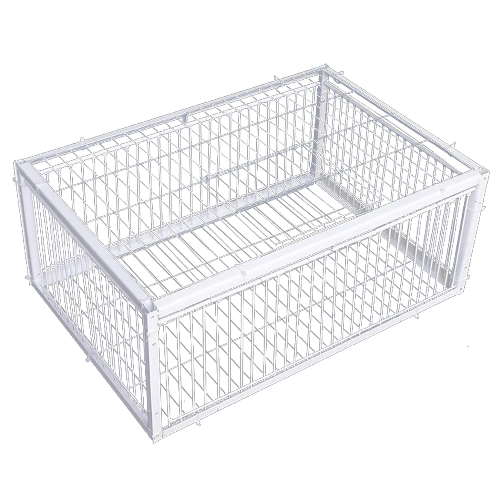 Bird Trap with Escape-Proof Design Iron Pigeon Cage Patio Garden Farm Warehouse Humane Trap for Pigeon Sparrow Mouse Rabbit Chicken