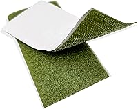 Vista 90 de Cinta de gancho y bucle de 1 pulgada de ancho, color gris oscuro, no adhesiva, 1 yarda de longitud, cinta de nailon gris, juego de sujetadores