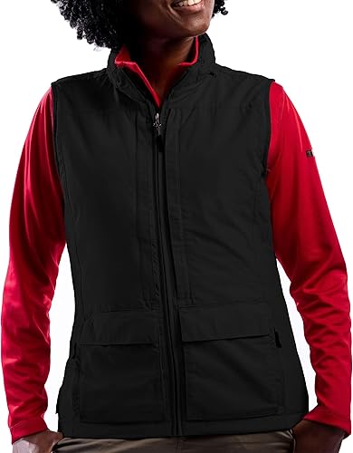 SCOTTeVEST Q.U.E.S.T. Chaleco de viaje para mujer 42 bolsillos seguros Anti-Pickpocket