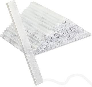 120 Pcs Flat White Soapstone Marker Soapstone Pens Soapstone Pencils Soap Stones Refills Welding Chalk Marking Tools for Welders Textile Removable Markings on Steel Cast Iron