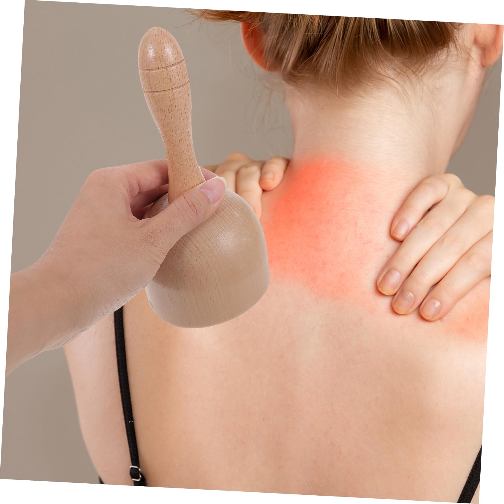 Anneome 2pezzi Massaggiatore Muscolare Strumento Per Tensione Muscolare Design Per Fitness e Relax Per Schiena e Spalle