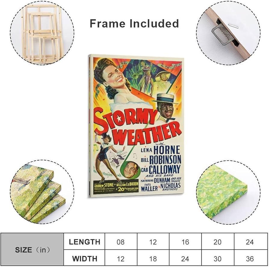 Amazon.com: Stormy Weather 1943 Vintage Movie Posters Lena Horne