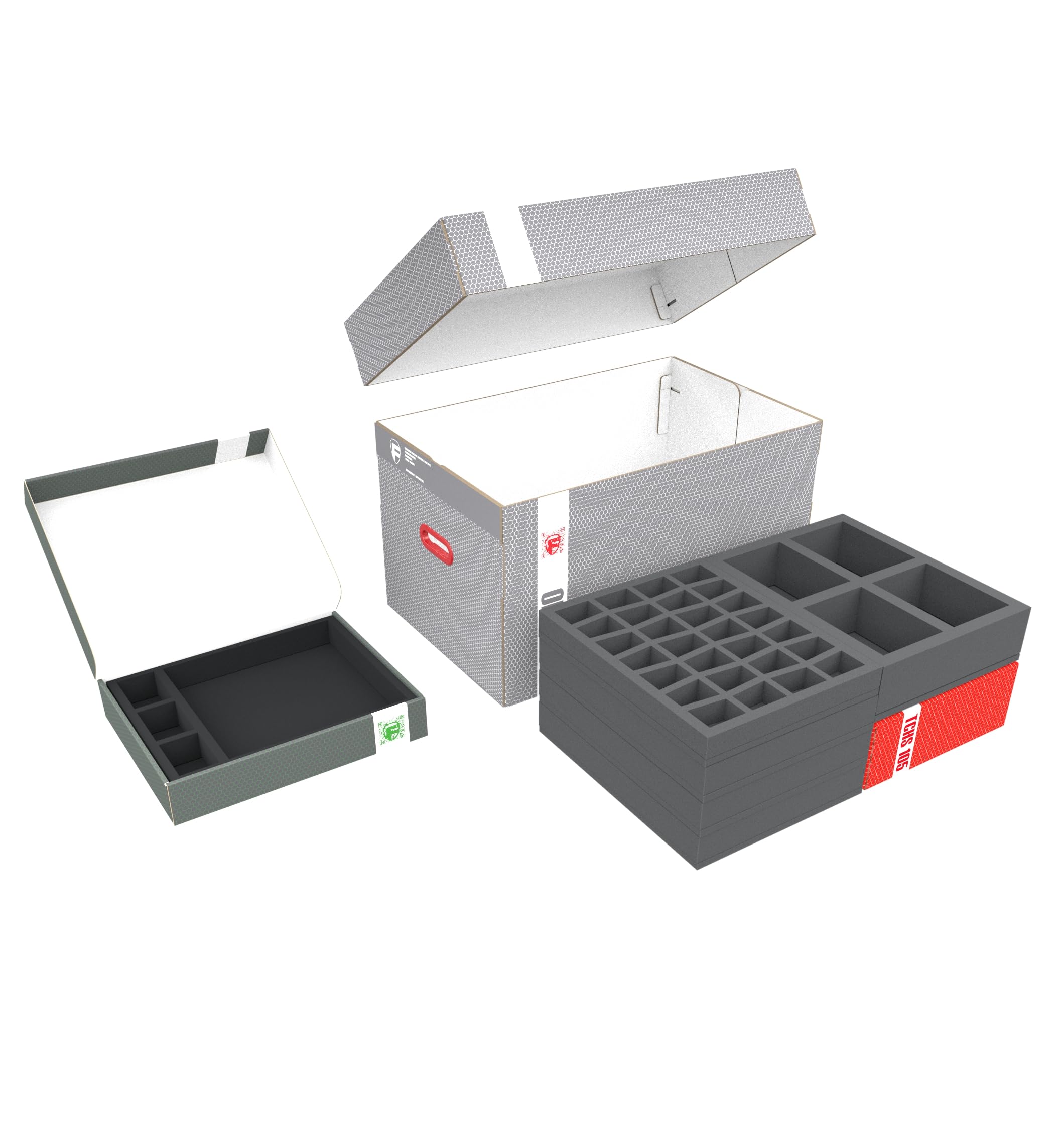 Feldherr Lagerboxen-Set kompatibel mit Marvel Zombies X-Men Resistance Grundspiel - 6 Erweiterungen + Kickstarter Exclusives