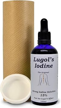 100ml 15% Lugols Iodine Solution - Max Strength - Original and True Lugols