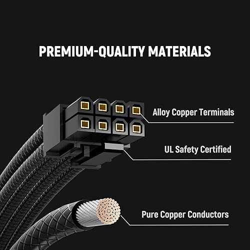 Miniatura 6 de Seasonic Focus GX-850-850W - 80+ Gold - Listo para ATX 3.0 y PCIe 5.0 - Totalmente modular - Condensadores japoneses premium - 10 años de garantía