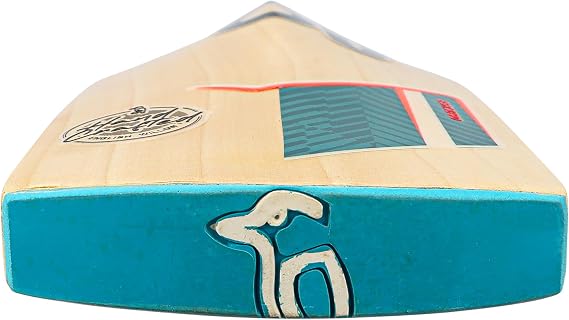 Kookaburra Nickel Pro 3.1 Icon Cricket Bat - Short Handle, Teal/Red