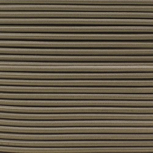 Miniatura 30 de Paracord Planet Cordón elástico de nailon elástico de 3/16 pulgadas, fabricado en EE. UU