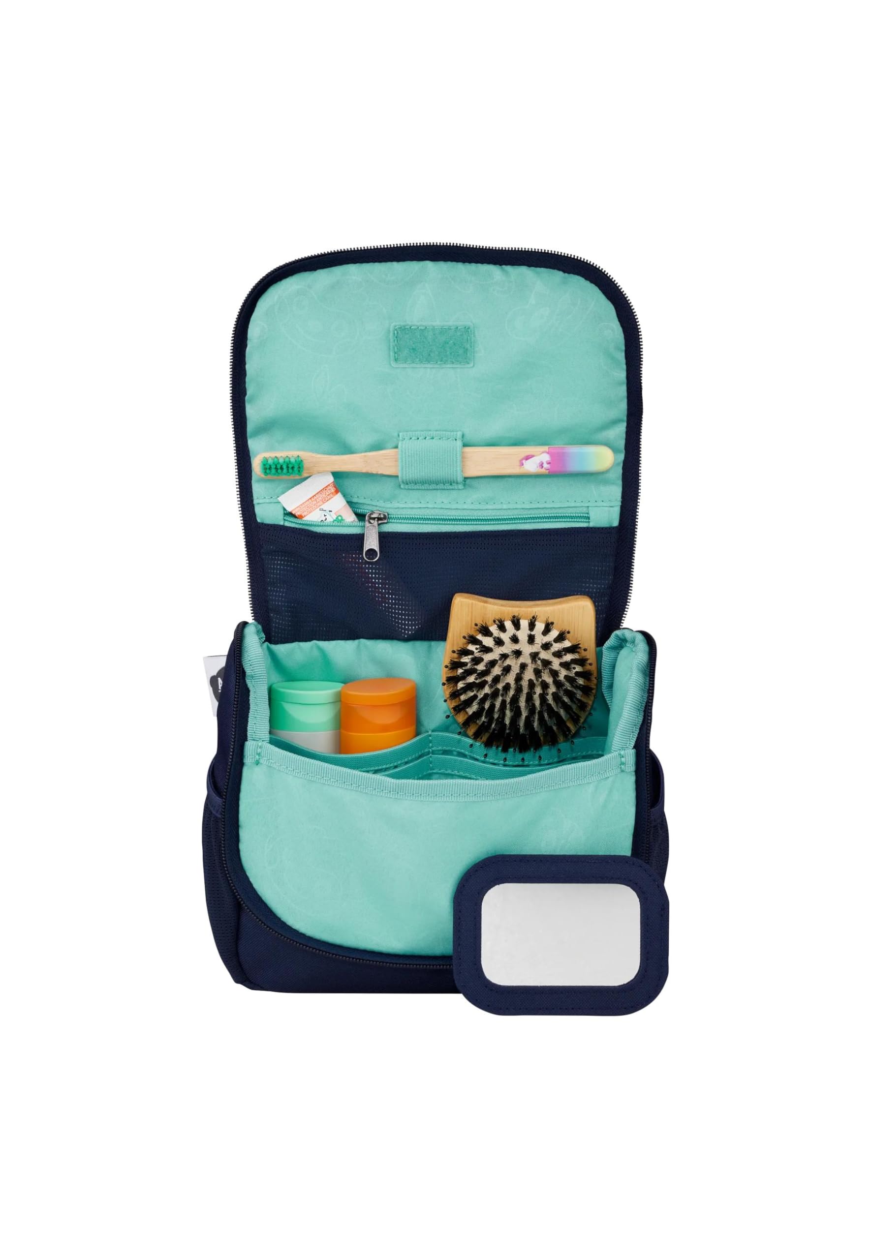 Affenzahn Beauty Case per bambini dell'asilo da 1 a 5 anni come borsa da toilette per ragazze e ragazzi