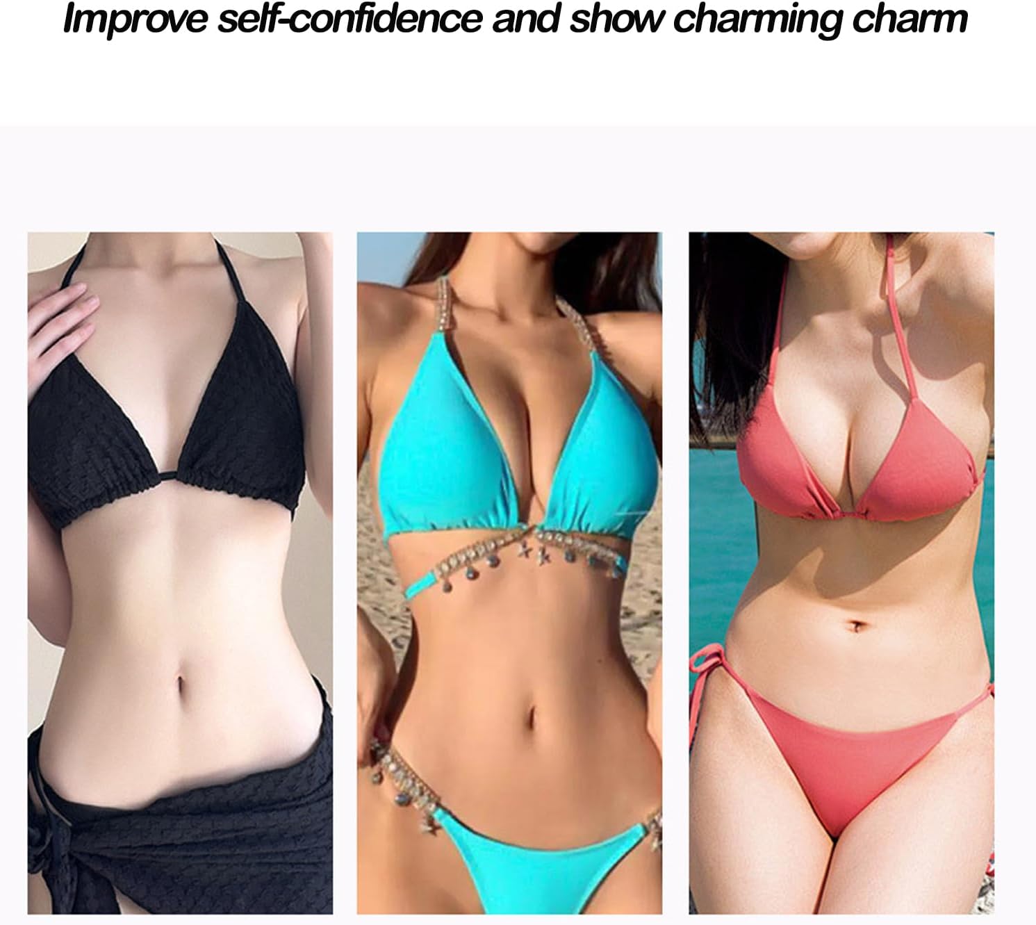 Double-Sided Snowy Stick Bra Breast Enhancement Push Up Sticky Bra Inserts Prom Dress Beach Vacation Essentials Clothes for Women Bra Pads Adhesive Bra Mastectomy Bra Inserts(Fits BCD Bust)