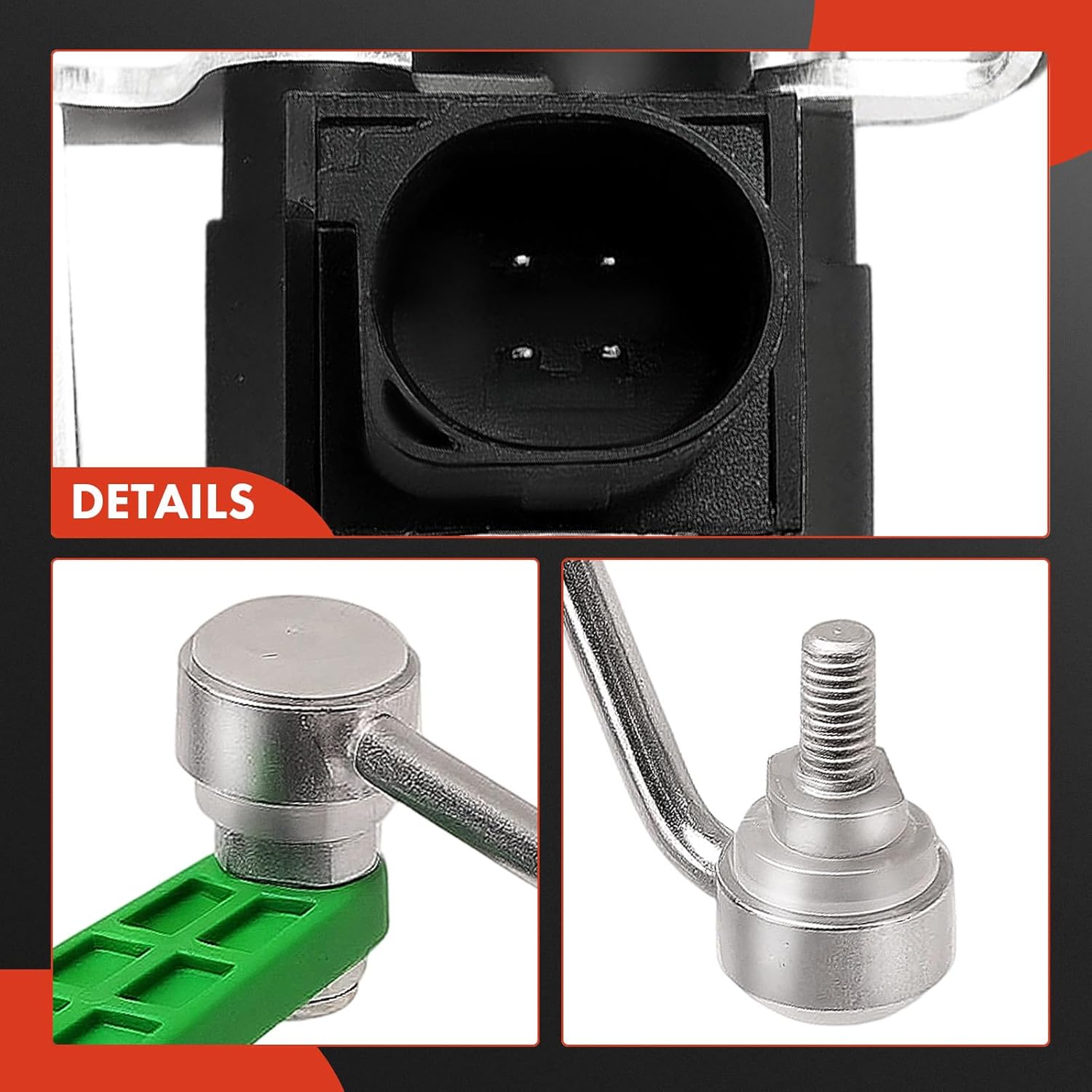 A-Premium Ride Height Level Sensor Compatible with Audi R8 2008-2015, Front Right Passenger Side