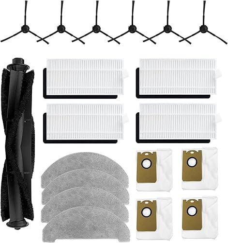 Kit de accesorios para cepillo de filtro, fregona, bolsa de polvo, para HONITURE Q6 Pro Laresar L6 Pro AIRROBO T10+ Neabot N2, piezas de repuesto