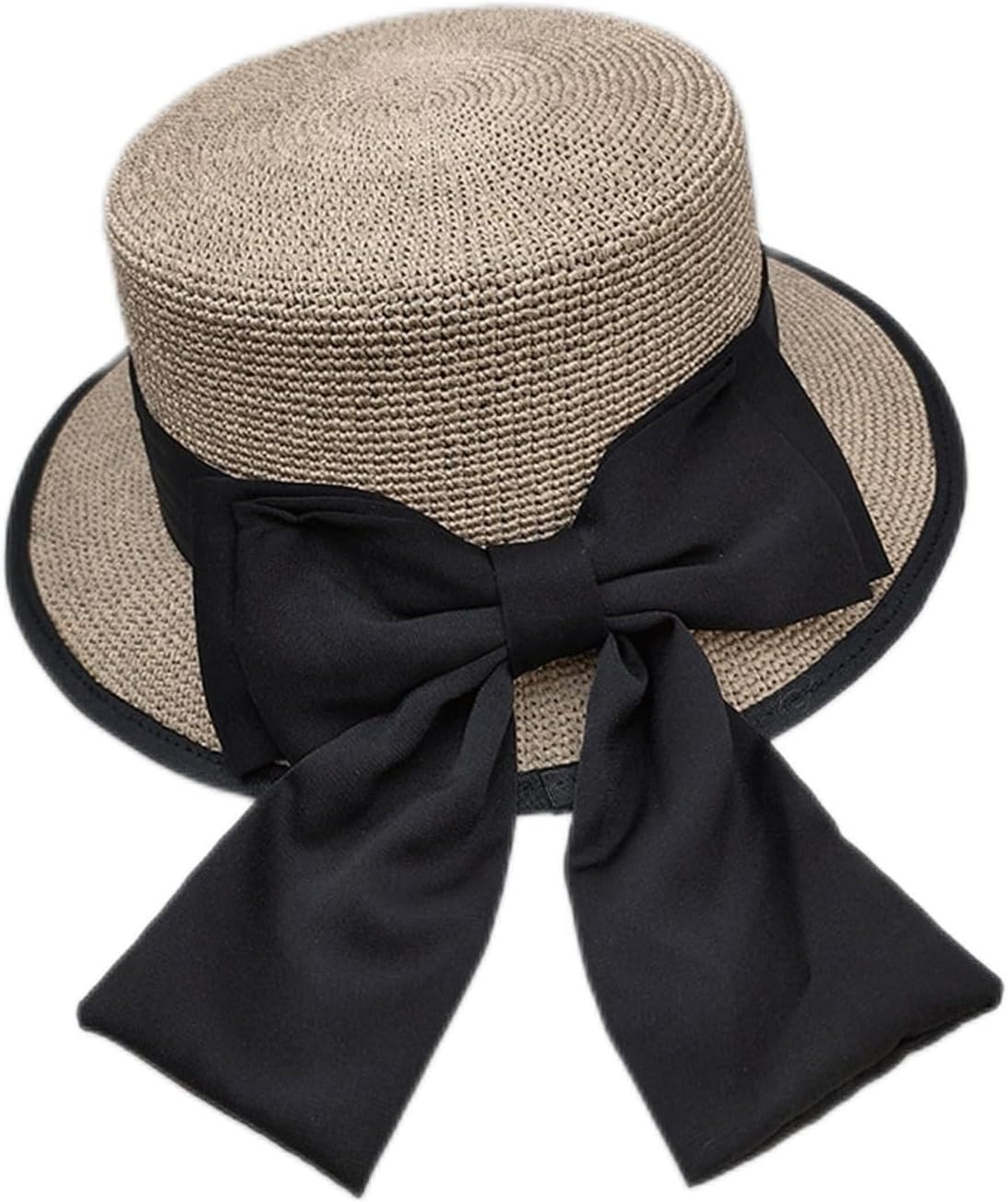Tie Flat Hat Top Ladies Outdoor Outing Sun Protection Beach