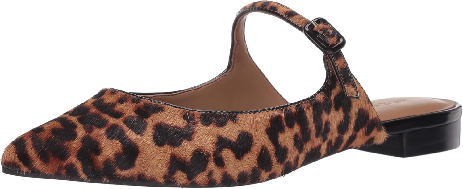 Aerosoles Womens Flemington Mule, Leopard Combo, 5.5