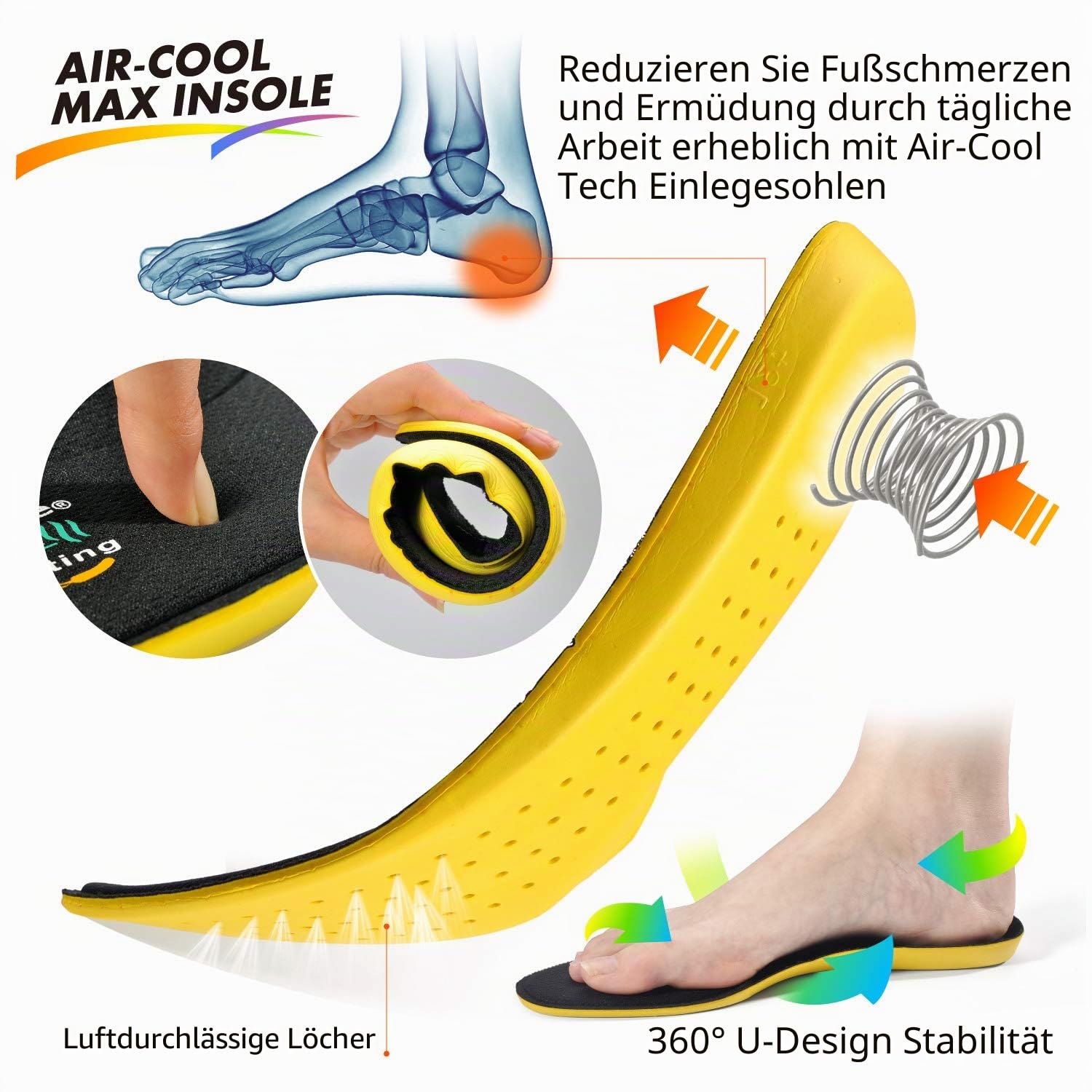 SAFETOE Herren Sicherheitsschuhe Arbeitsschuhe L7331 (S1P 2018 größte Nachfrage) von Atmungsaktivität und Stoßdämpfung, Grau- Gr.- 44 EU