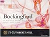 St. Cuthberts Mill Bockingford Watercolor Paper Pad - 12x9-inch White Water Color Paper for Artists - 12 Sheets of 140lb Hot Press Watercolor Paper for Gouache Ink Acrylic Charcoal and More