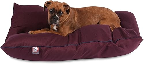 Miniatura 32 de Majestic Pet - Cama rectangular para perros medianos, lavable – Cama para mascotas antideslizante y cómoda – Almohada para jaula de mascotas de gran
