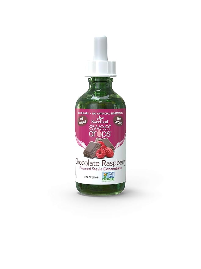 SweetLeaf Sweet Drops Chocolate Raspberry Liquid Stevia