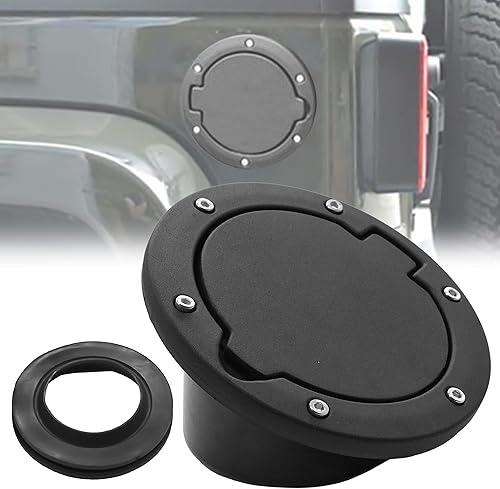 JL - Tapa de tapa de gasolina, tapa de gasolina para puerta de llenado de combustible, tapa de tanque de combustible para Jeep Wrangler JL JLU