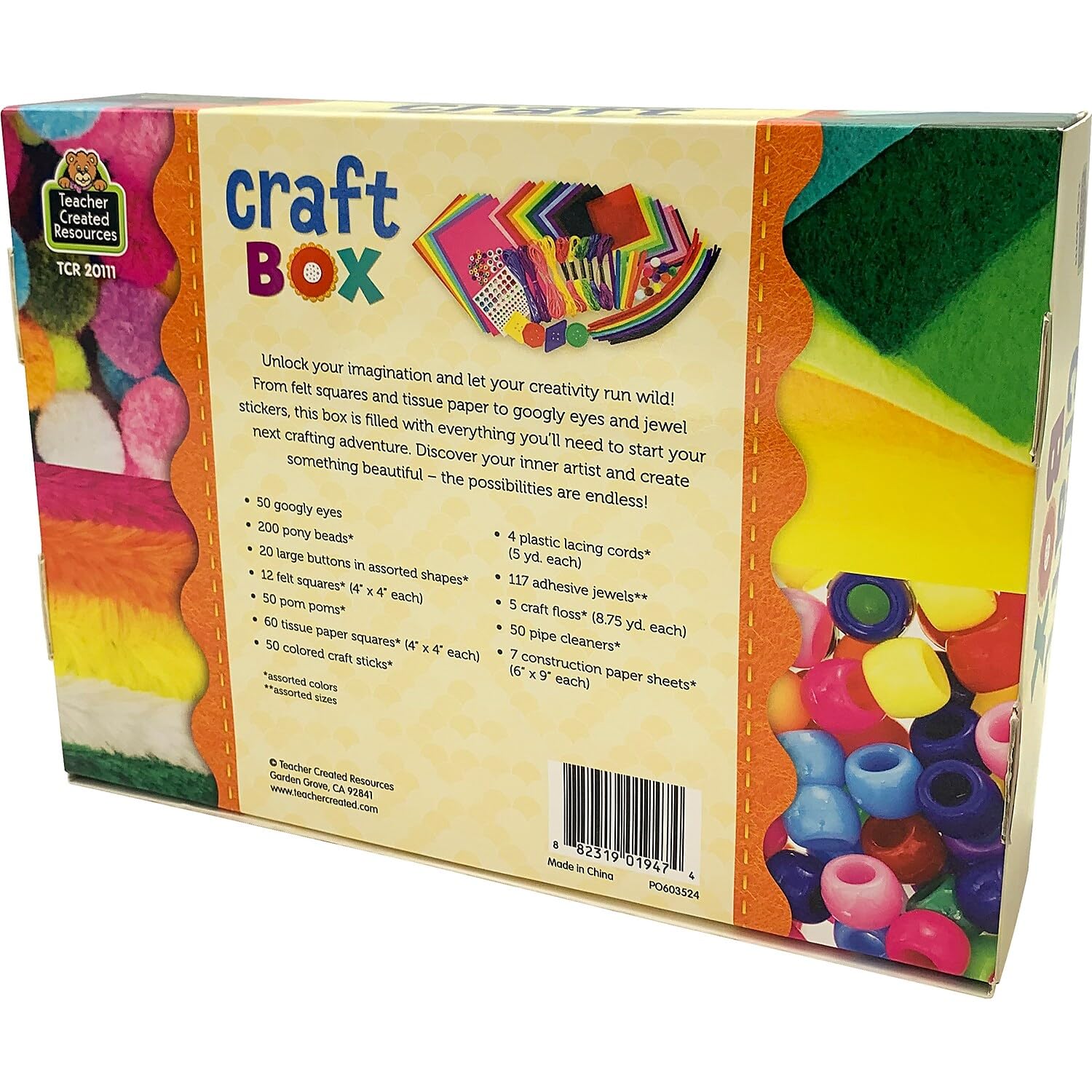 Amazon.com: Teacher Created Resources Craft Box : Toys & Games
