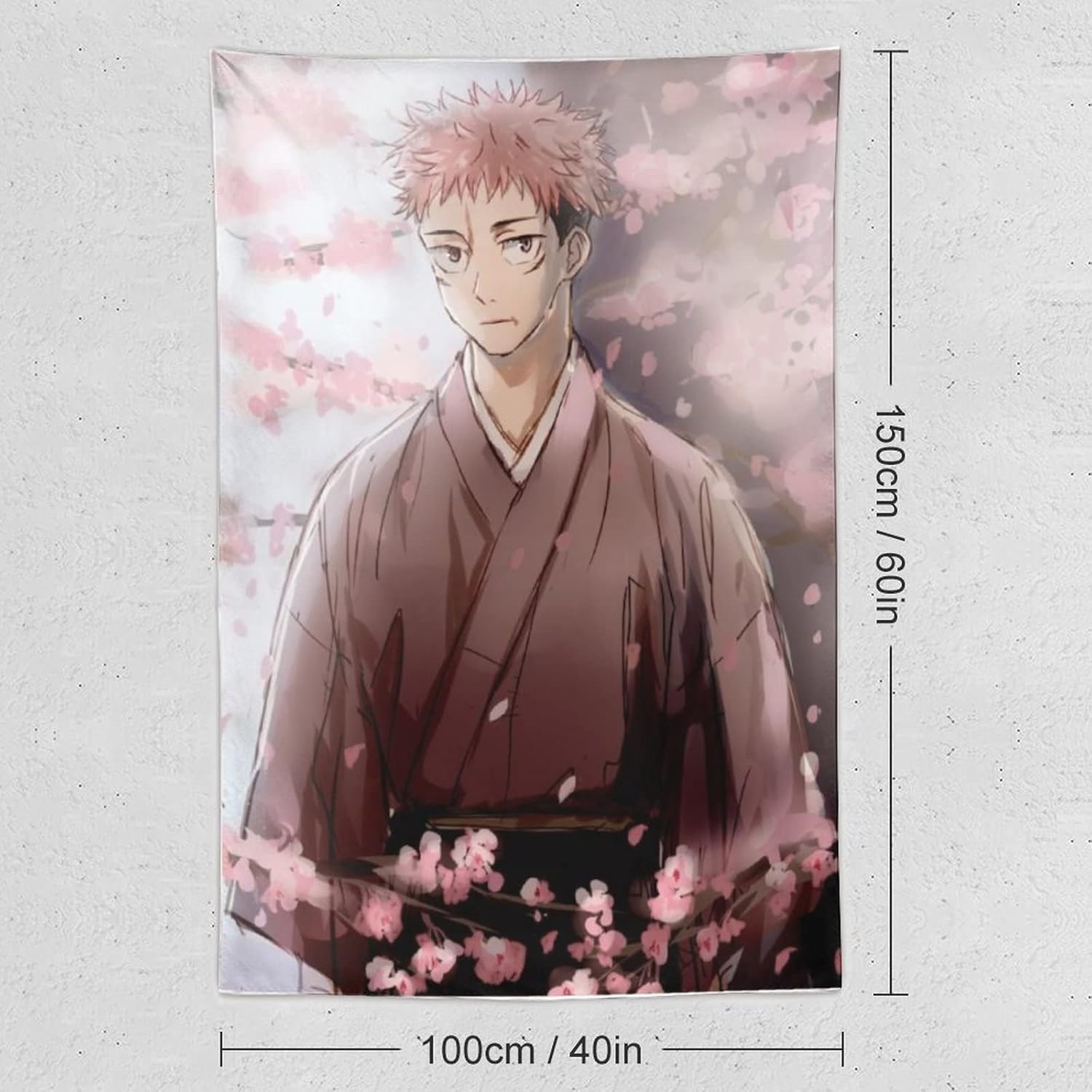 ファッションなデザイン 呪術廻戦 タペストリー 壁掛け おしゃれ 部屋の壁の装飾 装飾 人気 アニメ ポスター 祝日のプレゼント 人気アニメ Batesmartin Com