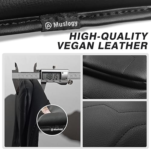 Miniatura 695 de Muslogy Funda de consola central compatible con Honda Pilot 2023 2024 2025, 2024 2025 2026 Ridgeline/Passport Accesorios para apoyabrazos, tapa