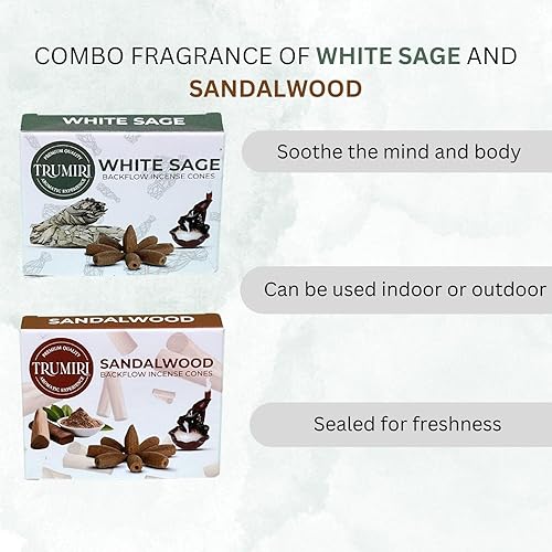 Vista 93 de Paquete combinado de conos de incienso de reflujo – 10 opio + 10 conos de incienso perfumados de cannabis