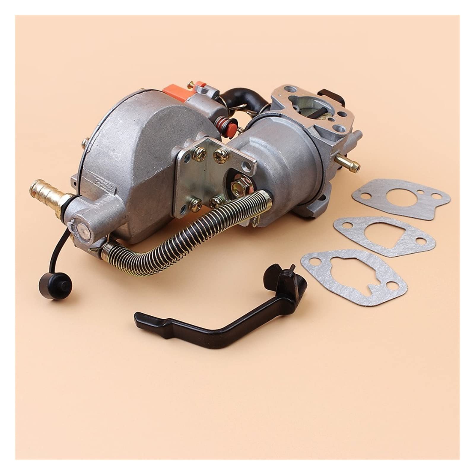 Carburadores Conversión Combustible Dual para Carburador, Generador para GX160 GX200 168F 170F 2KW 3KW para GLP para Gasolina CNG Carburador Combustible Dual Conjunto Carburador