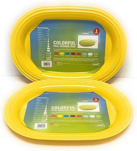 Miniatura 30 de Mintra Home - Platos reutilizables para servir (verde azulado, cuadrado, 2 unidades (14 pulgadas)