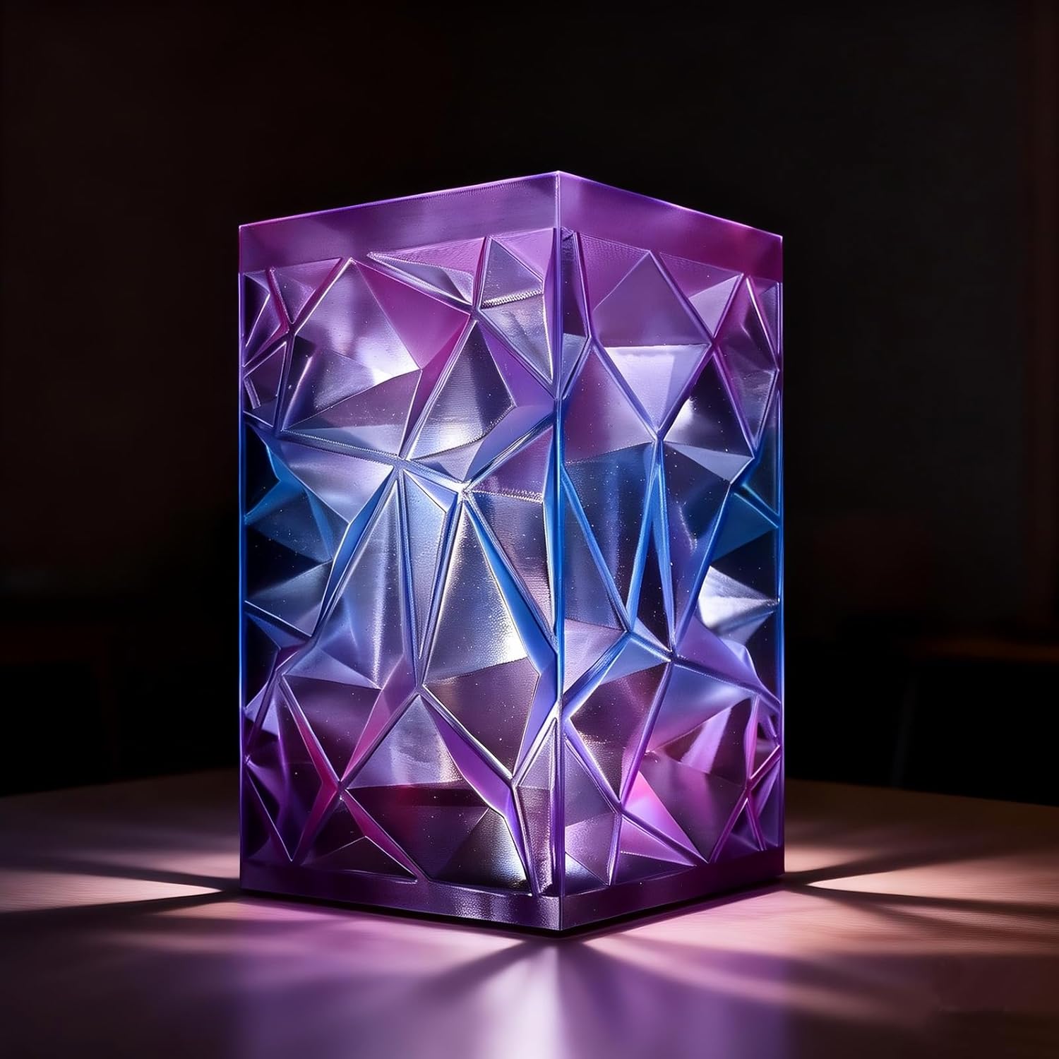 OVV3D Clear PLA Filament 1.75mm, 3D Printer Filament Translucent PLA, 1kg Spool, Transparent Filament Blue Purple Gradient Color Change Low Warping & No-Bubbles, +/- 0.02 mm, Fit Most 3D Printers