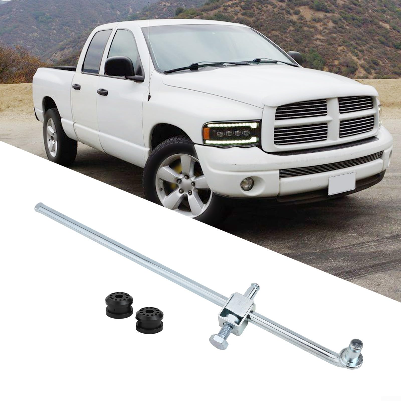 Verteilergetriebe-Gestänge, mit Tüllenbuchsen für Dodge für RAM 4x4 2002–2005 Schaltsteuerungsanschlusskabel für Ring