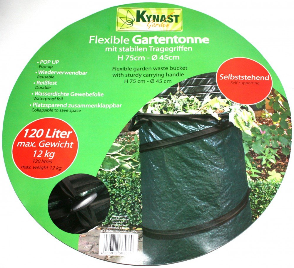Unbekannt Worek na liście ogrodowy POP UP 120 l Kynast 75 cm x 45 cm