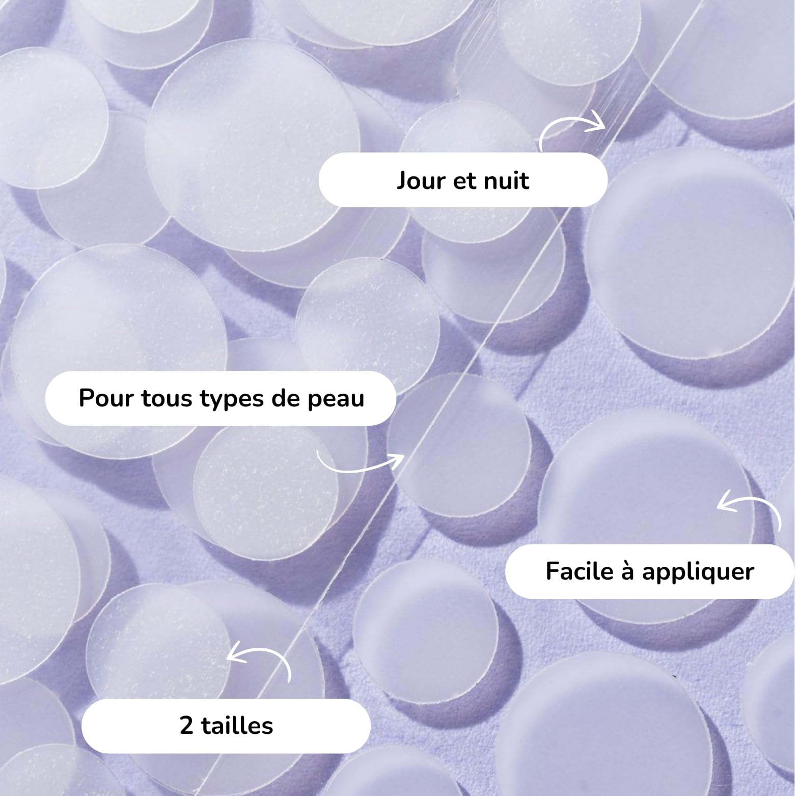 Patch Acne – Patchs hydrocolloïdes de nuit anti-acné – Sans cicatrices -Absorbe les impuretés du bouton en 6 à 8 heures pendant la nuit - boîte de 36 patchs by RAYANASH