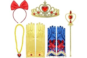 Complete Princess Snow White Costume Accessories Set