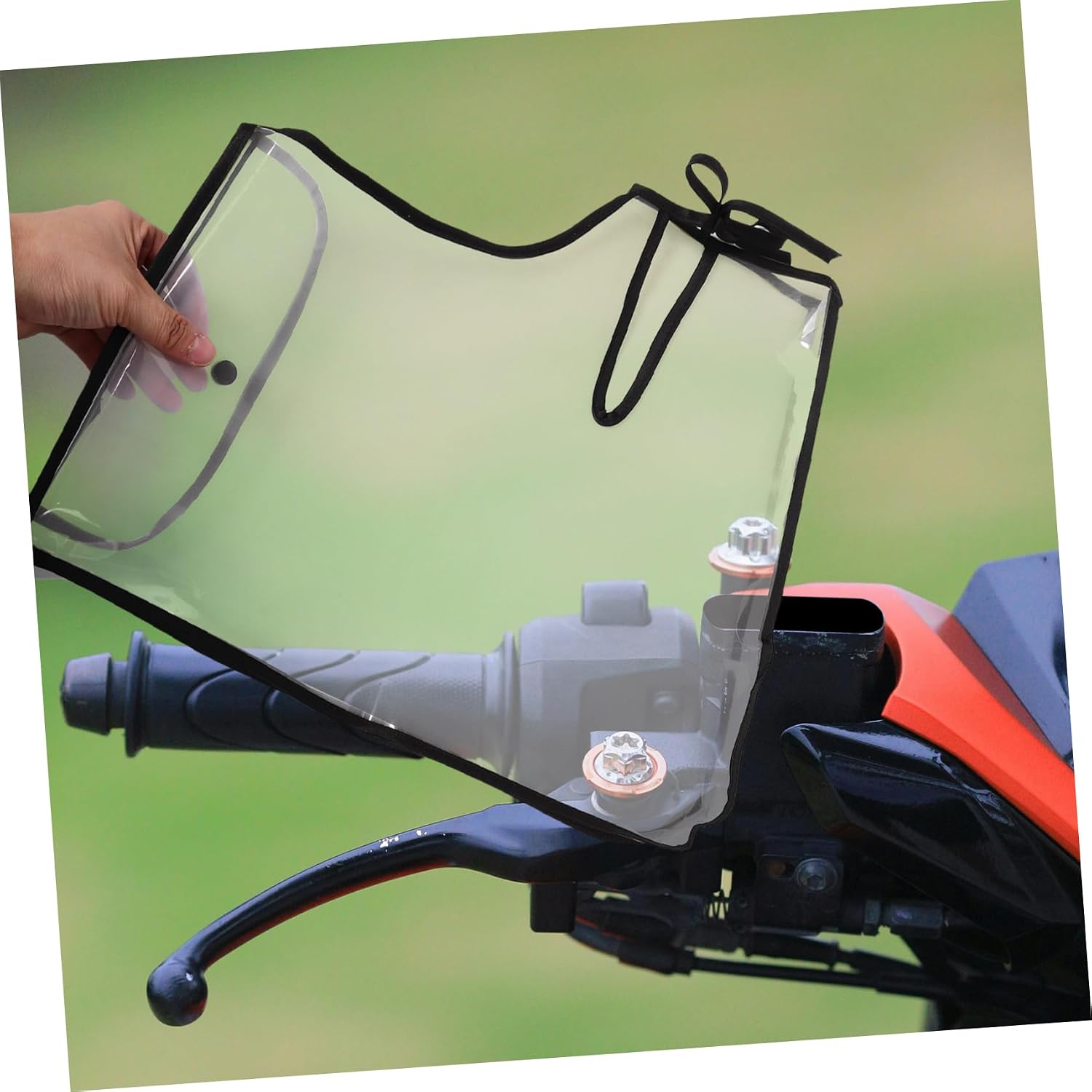 Motorcycle Handlebar Muffs Windproof Waterproof Hand Warmer Gloves Oversized Design for Comfortable Grip Motorbike Handlebar Cover Easy Installation 15.74X11.81X1.57In