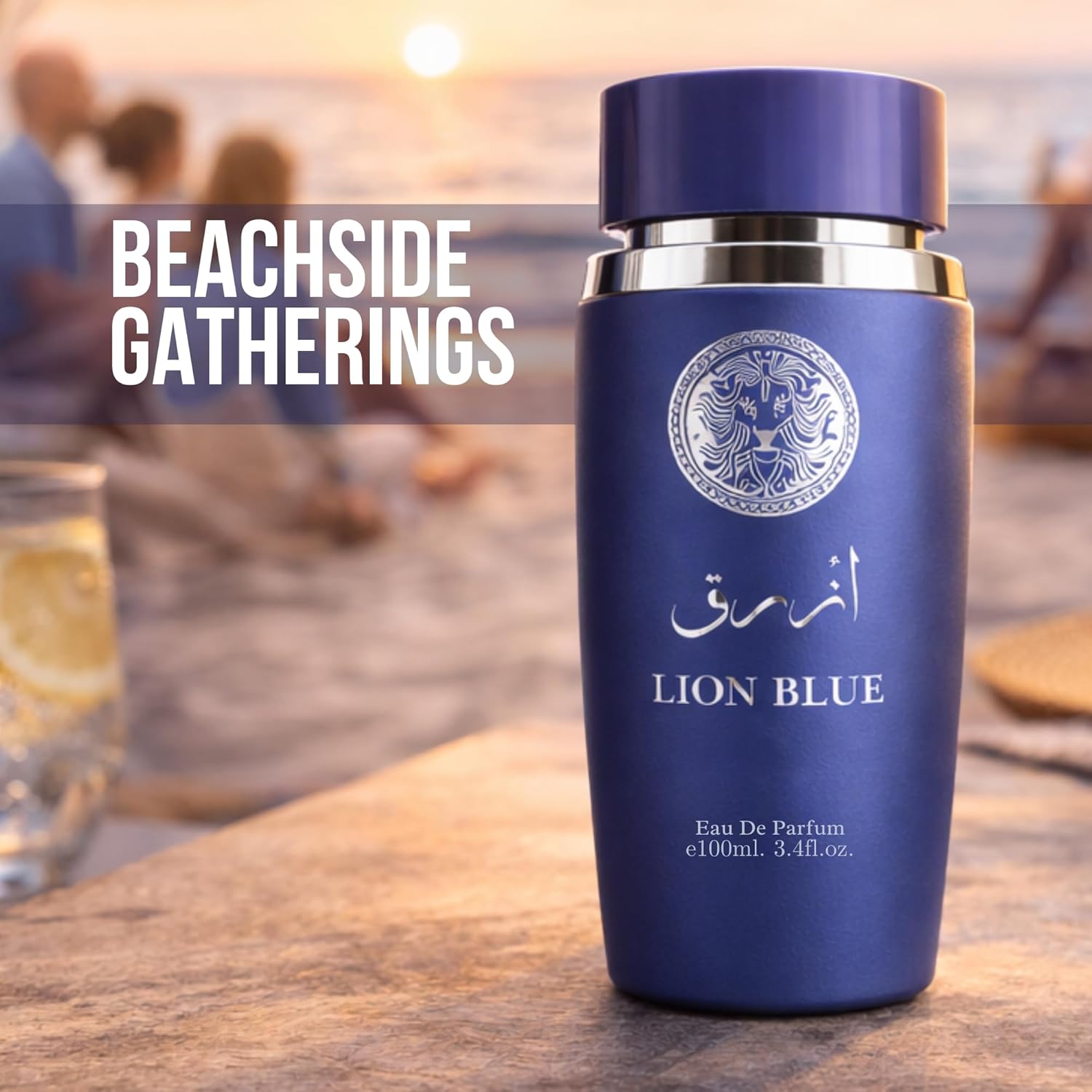 Eau de Parfum for Men – Lavender, Coconut Water, Vanilla & Incense – Fresh, Salty, Smooth, Exotic Scent, 3.4 fl oz / 100ml - Image 7