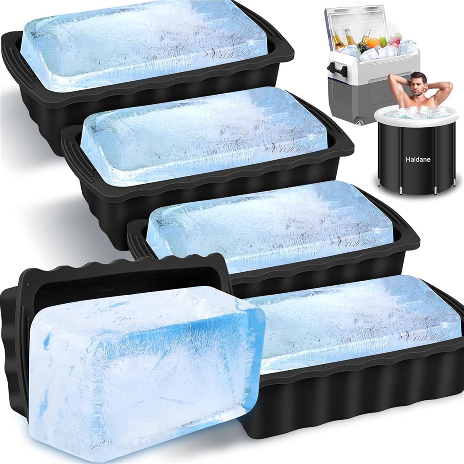 Cubitera Molde de caja hielo gran tamaño