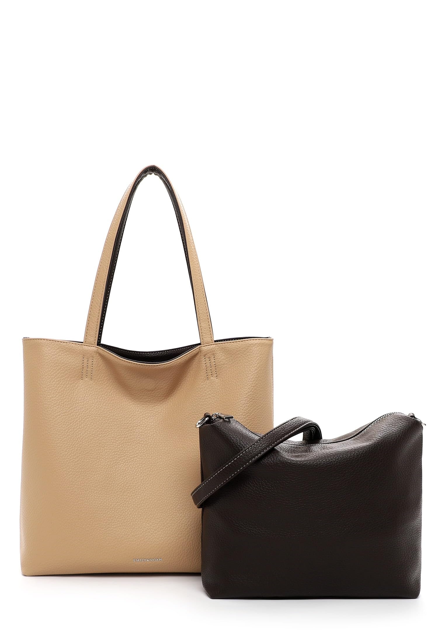 Emily & Noah Shopper E&N Eva 65170 Damen Handtaschen Zweifarbig brown 200