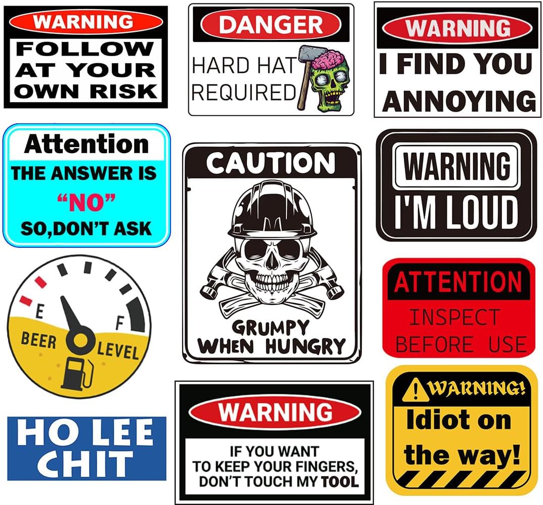 450pcs Hardhat Sticker Set - Funny Blue Collar Decal for Tools, Helmets, and Water Bottles - Ideal for Men, Adults, Ironworkers, Linemen, Oilfield Workers, and Electricians