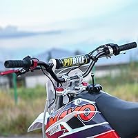 Vista 5 de RUTU Manillares universales de 7/8" 22mm para dirt bike con almohadilla protectora de pecho para CRF YZF KXF KLX RMZ DRZ Pit Bike Motocross ATV Quad