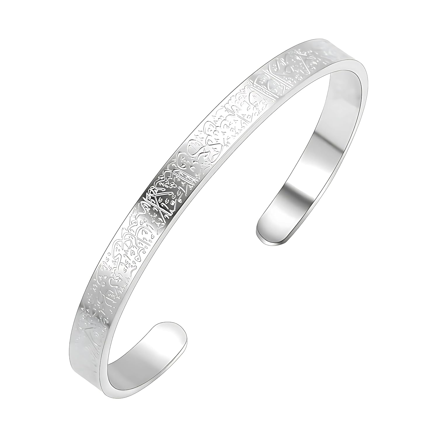 M Men Style Ayatul Kursi Engraved Half Kada for Men & Women | Islamic Bracelet | Spiritual Religious Kada Bangle - Review, Price and Buying Guide