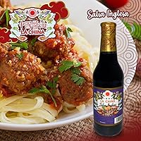 Vista 1 de La China Salsa Inglesa – 10.1 fl oz Importada de Maracaibo, Venezuela/La Maracucha/La China Worcestershire Sauce – La Maracucha 10.14 Fl Oz