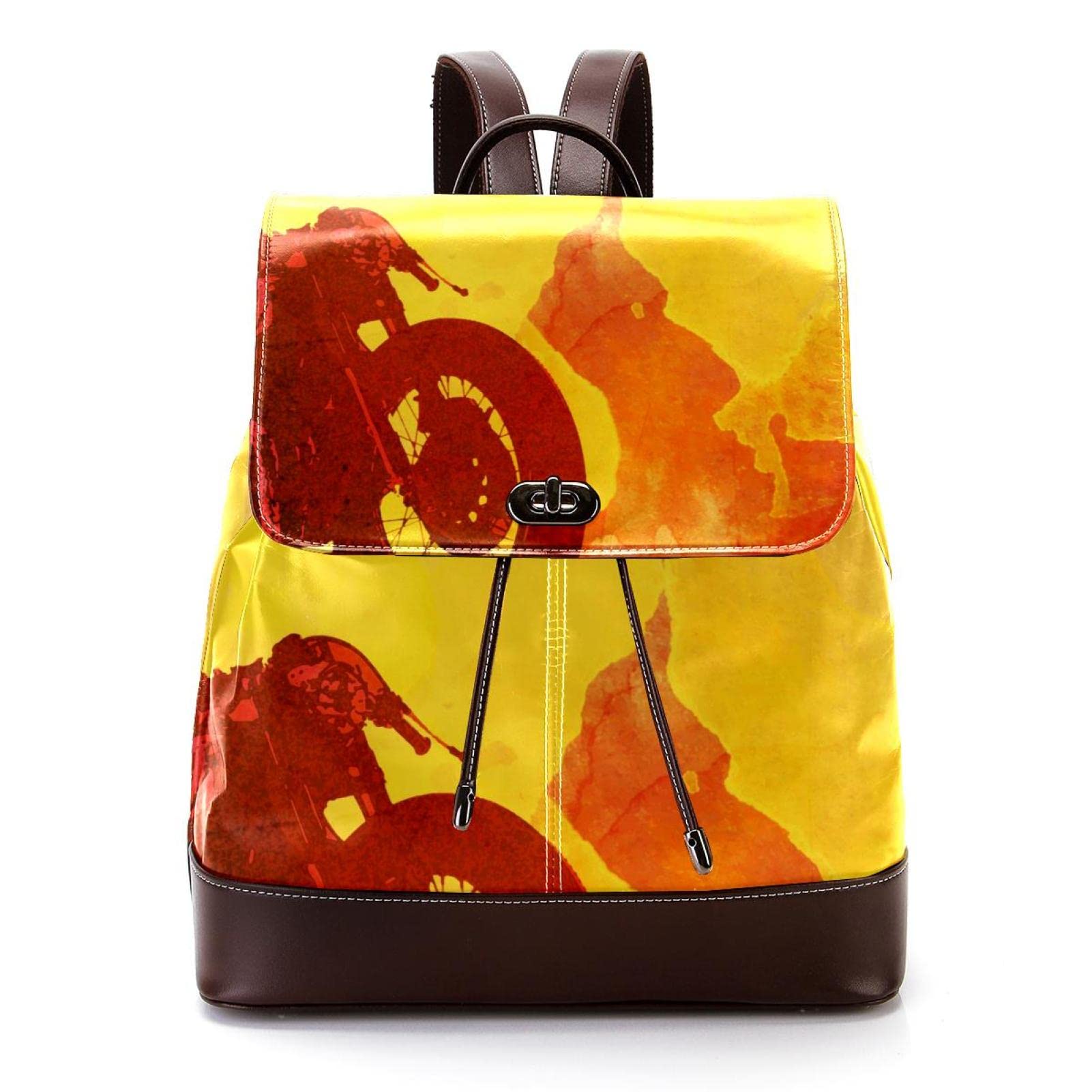 Moda damska plecak niebieski siłownia mężczyzna miękka sztuczna skóra klapa torba na ramię szkoła torba podróżna, MultiColor 05