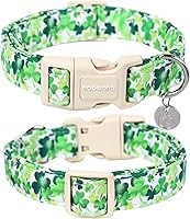 Vista 47 de DOGWONG Collar de perro de San Valentín, collar de perro con estampado de corazones para perros grandes, lindos collares de primavera, hembra