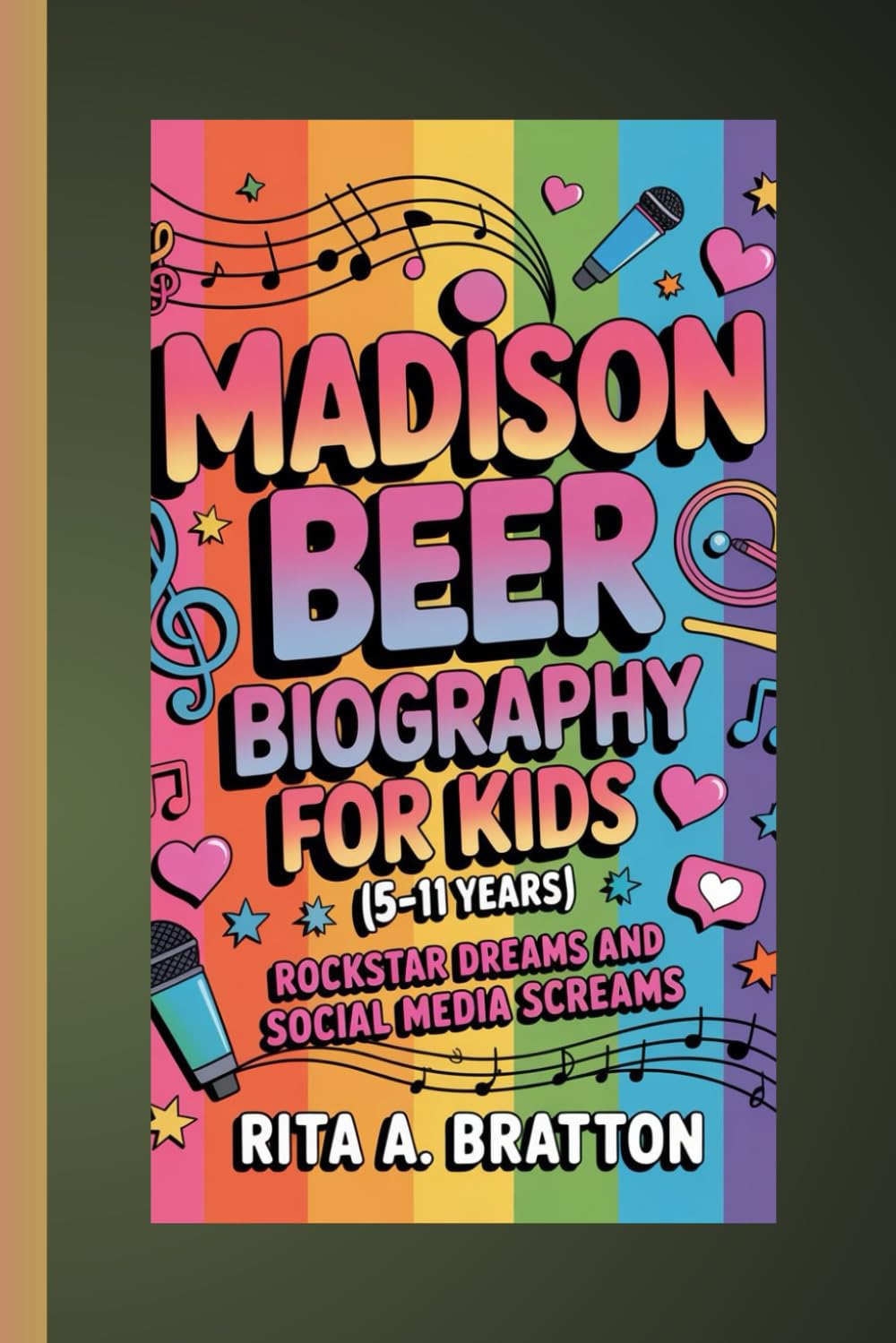 Madison Beer Biography for Kids (5-11 years).: Rockstar Dreams and Social Media Screams.