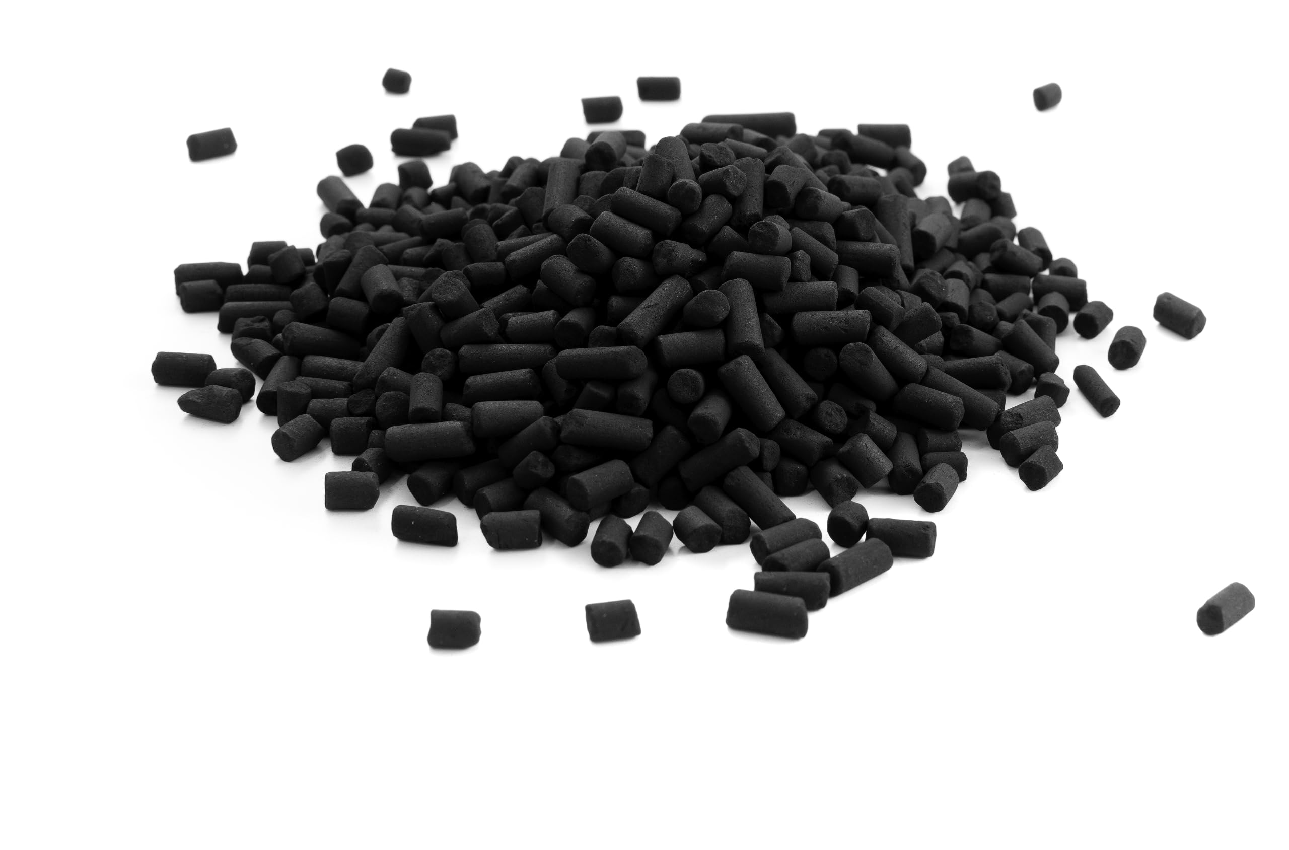Granulki z węglem aktywnym Ø 4 mm, z węgla kamiennego do oczyszczania powietrza CC24 AERO-CLEAN Rock-Pellets nowe: 2-krotnie odpylany (5 litrów)